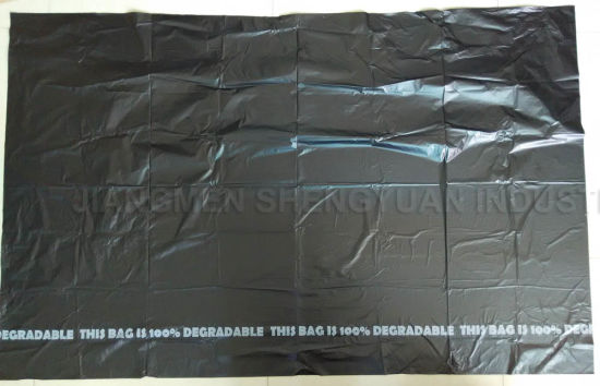 HDPE Black Oxo-Biodegradable Bin Liner (GF03)