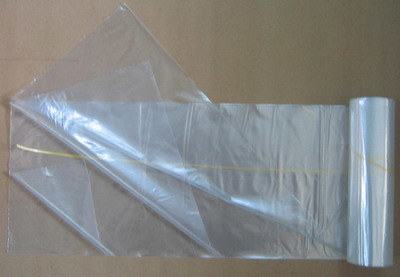 LDPE Transparent Star Seal Roll Packed Plastic Roll Bag