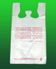 HDPE Customized Printing Plastic T-Shirt Bag
