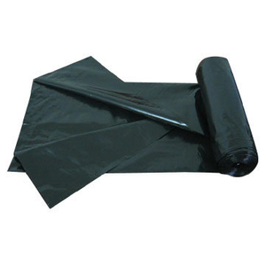 LDPE Black C Fold Heavy Duty Plastic Garbage Bag