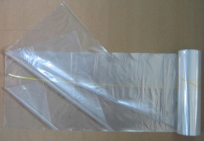 LDPE Transparent Star Seal Roll Packed Plastic Trash Bag