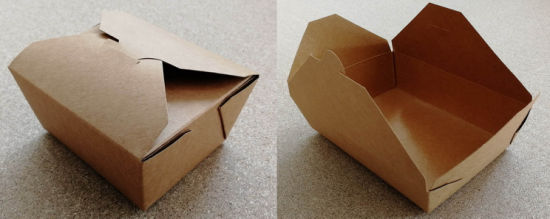 26oz/45oz/52oz/66oz Disposable Takeaway/Take Away Fast Food Kraft Paper Container
