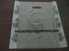 LDPE Transparent Printed Plastic Die Cut Handle Promotion Bag