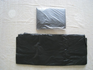 HDPE Black Loose Packed Rubbish Bag